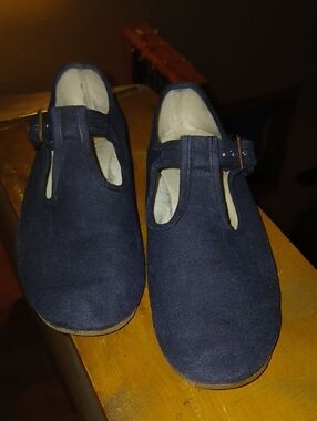 Small Lot Brand T-Strap Mary Jane Flats